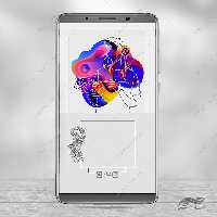 زمینه پست و استوری آماده لایه باز هنری و نقاشی