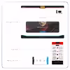 برچسب پوششی ماهوت مدل Porsche-Logo مناسب برای تبلت اپل iPad Pro 10.5 2017 A1709