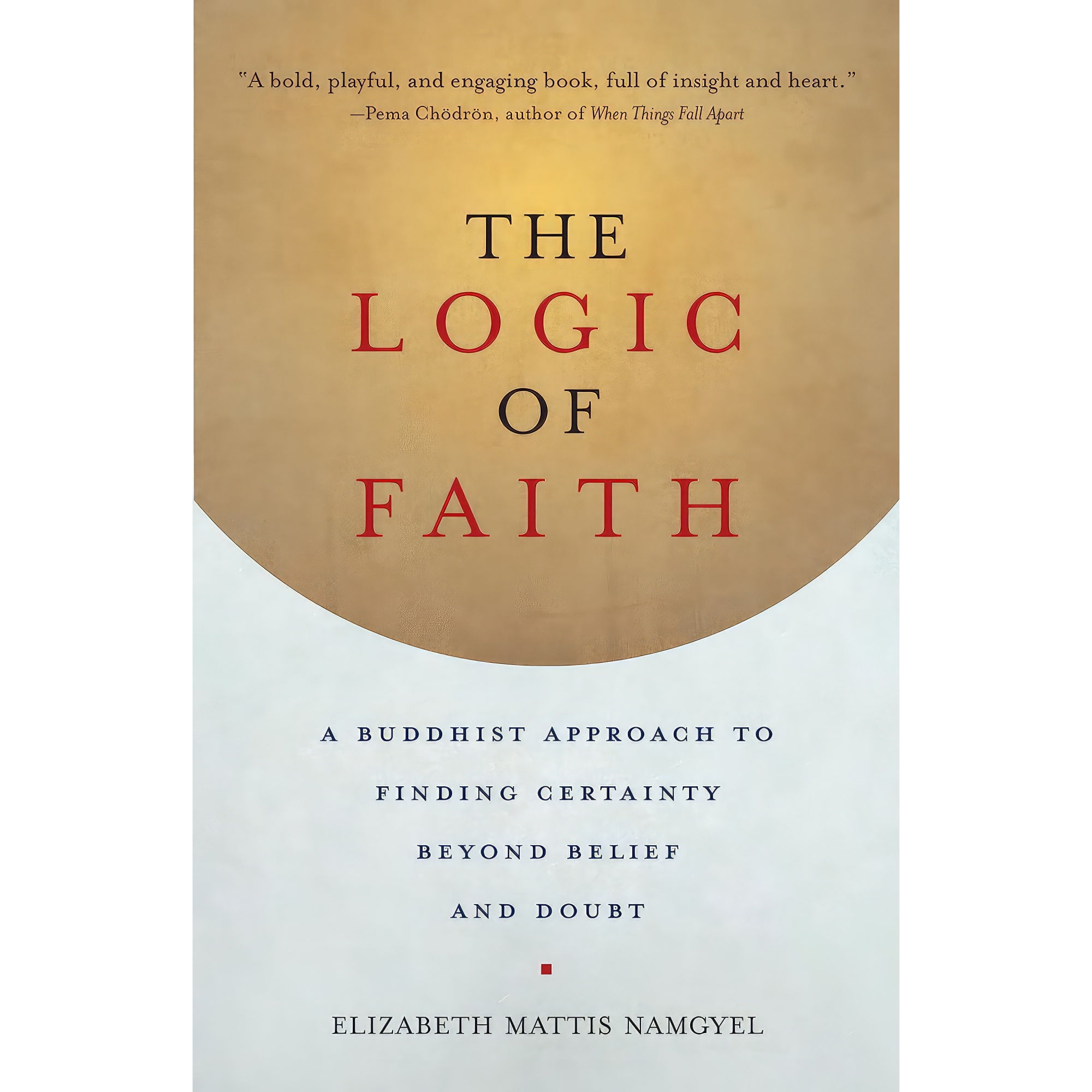 کتاب The Logic of Faith اثر Elizabeth Mattis-Namgyel انتشارات Shambhala