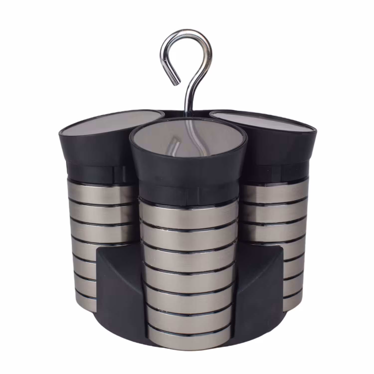 ست جای ادویه 5 پارچه طرح استیل کد 990001