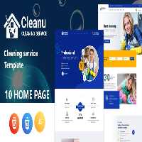 دانلود قالب HTML خدمات نظافتی Cleanu