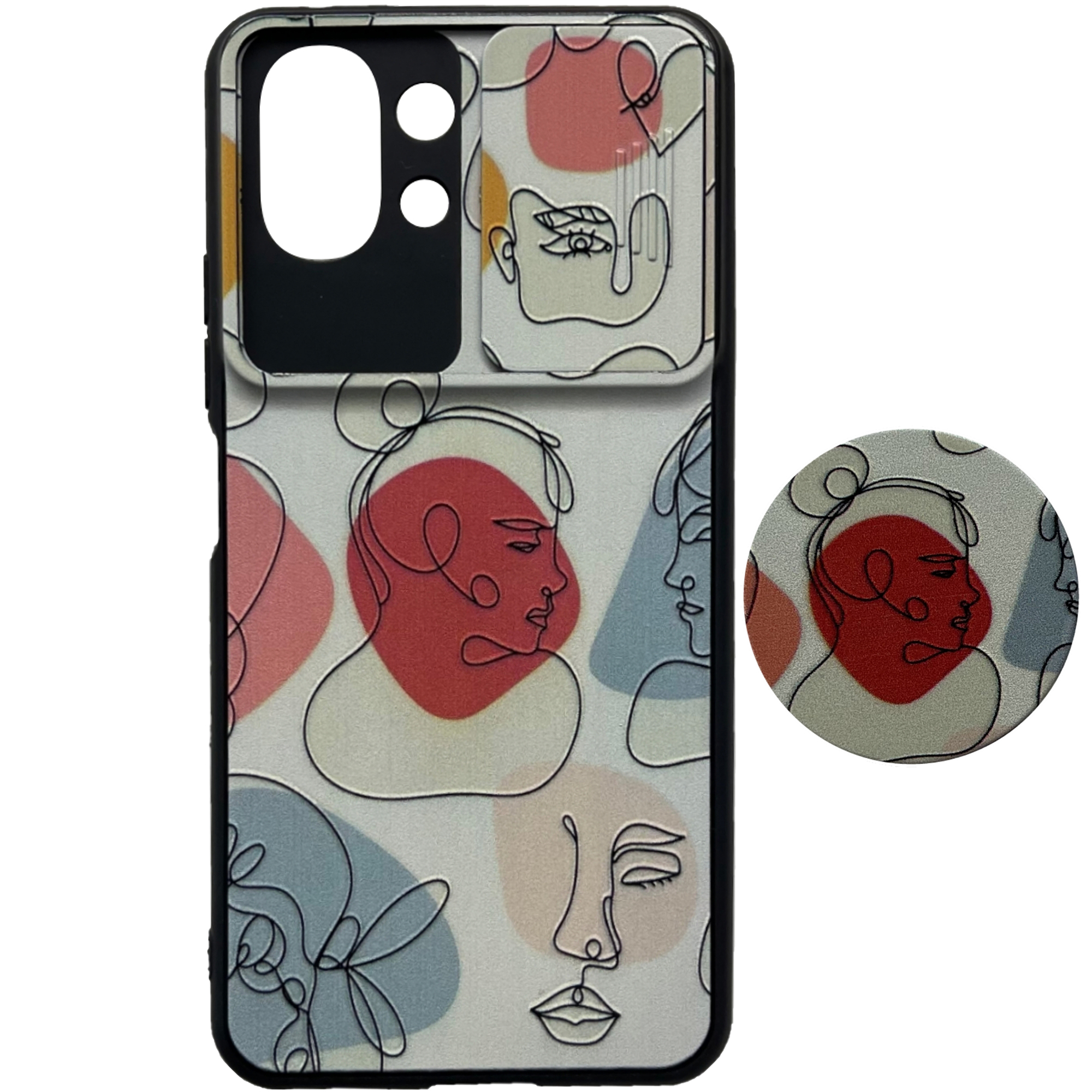 کاور مدل m11lt-5 مناسب برای گوشی موبایل شیائومی Mi 11 lite به همراه پایه نگهدارنده