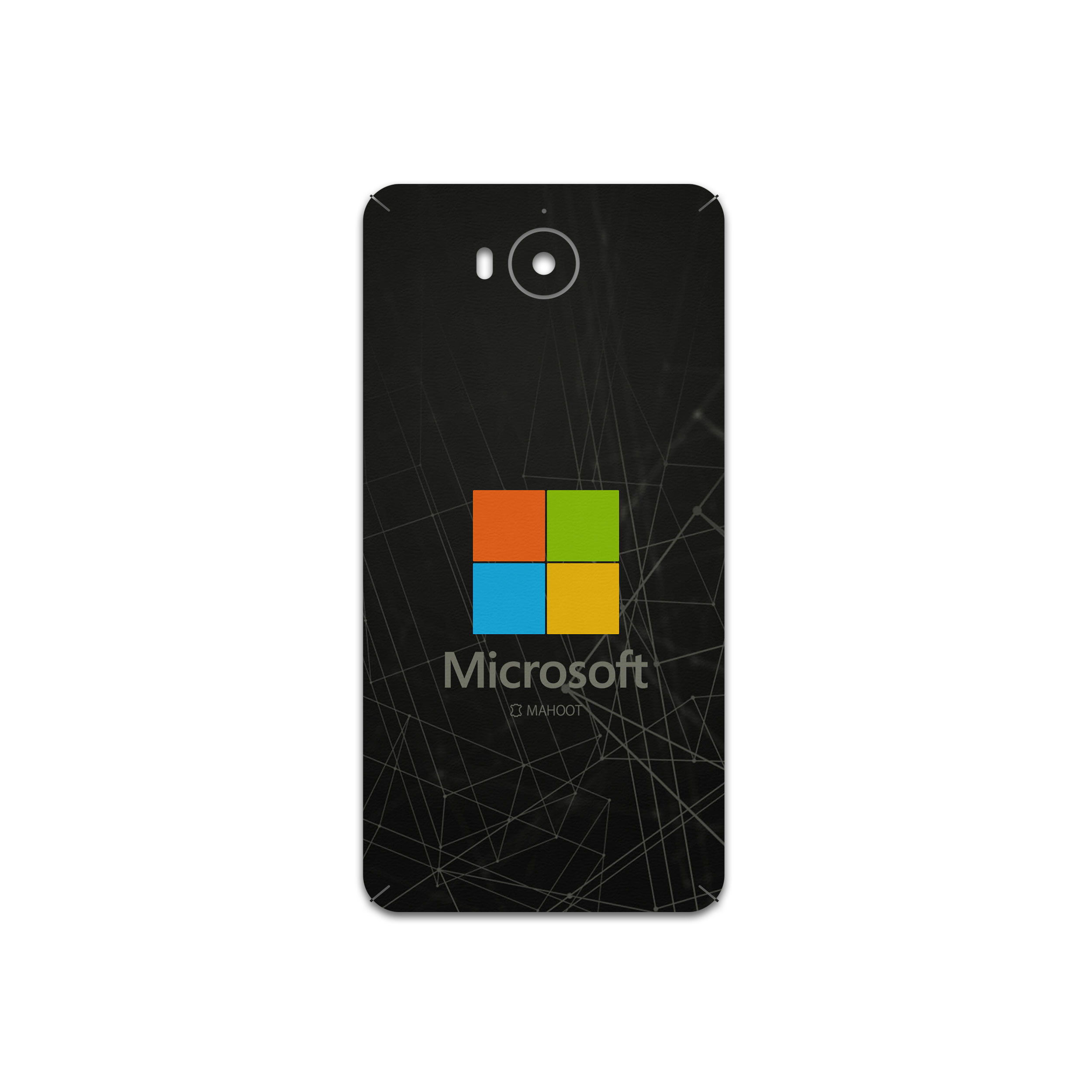 برچسب پوششی ماهوت مدل Mcrsft مناسب برای گوشی موبایل هوآوی Y5 2017