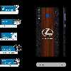 برچسب پوششی ماهوت مدل Lexus-FullSkin مناسب برای گوشی موبایل سامسونگ Galaxy M30