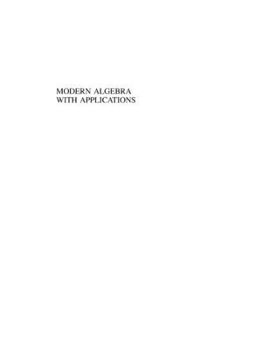 خرید و دانلود نسخه کامل کتاب Modern Algebra With Applications