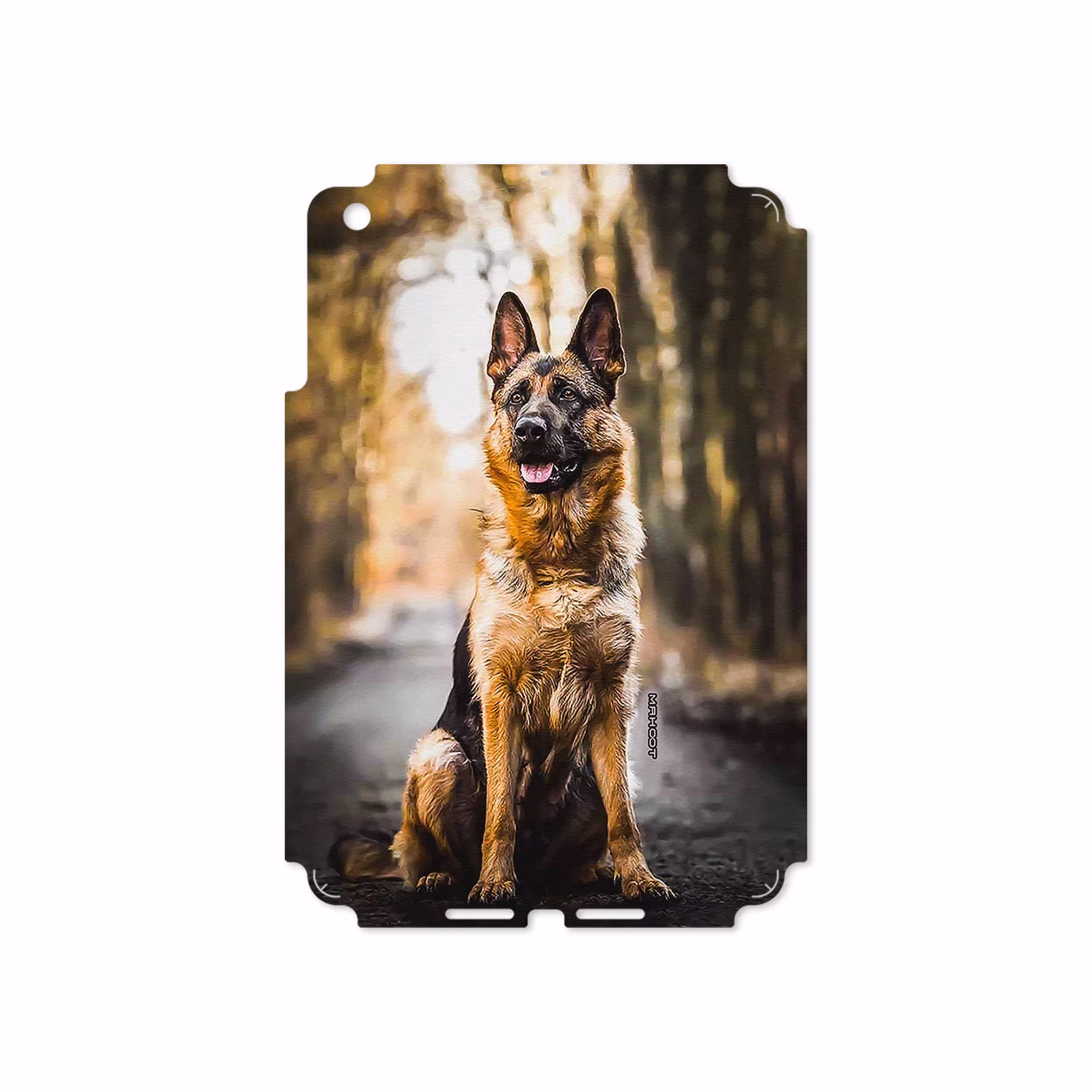 برچسب پوششی ماهوت مدل Dog-1 مناسب برای تبلت اپل iPad mini 2012 A1432