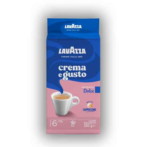 قهوه لاوازا کرما گوستو دولچه | خرید قهوه لاوازا 250 گرمی Crema Gusto Dolce