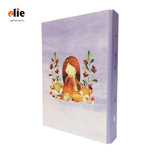 دفتر کلاسوری ایمان سایز A5 طرح 011