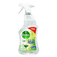 اسپری دتول پاک کننده سطوح آنتی باکتریال لیمو و نعنا 750 میل - dettol