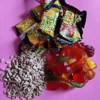 پک پاستیل و لواشک و مغز تخمه آفتابگردان (500گرمی )