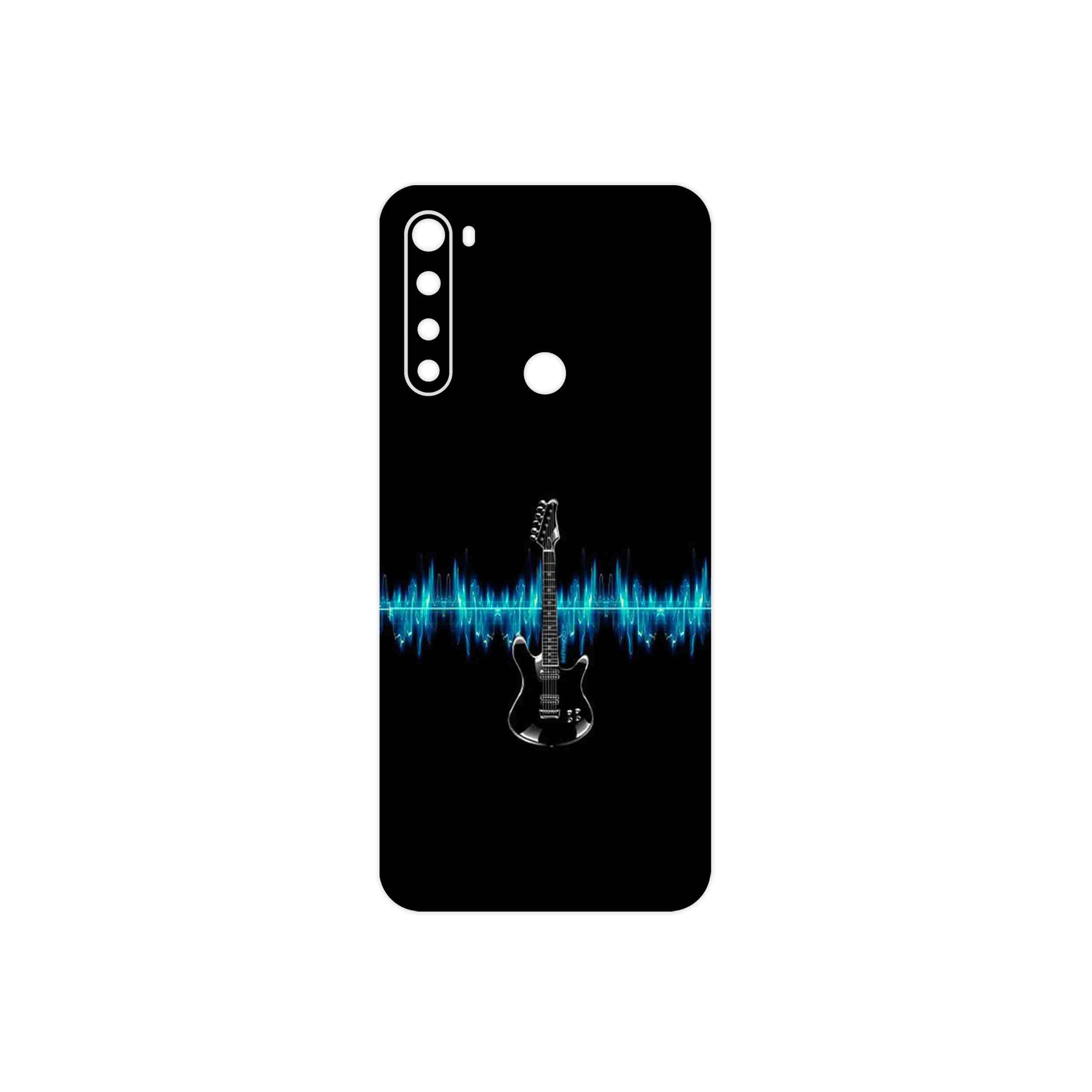 برچسب پوششی ماهوت مدل Electric Guitar مناسب برای گوشی موبایل شیائومی Redmi Note 8T