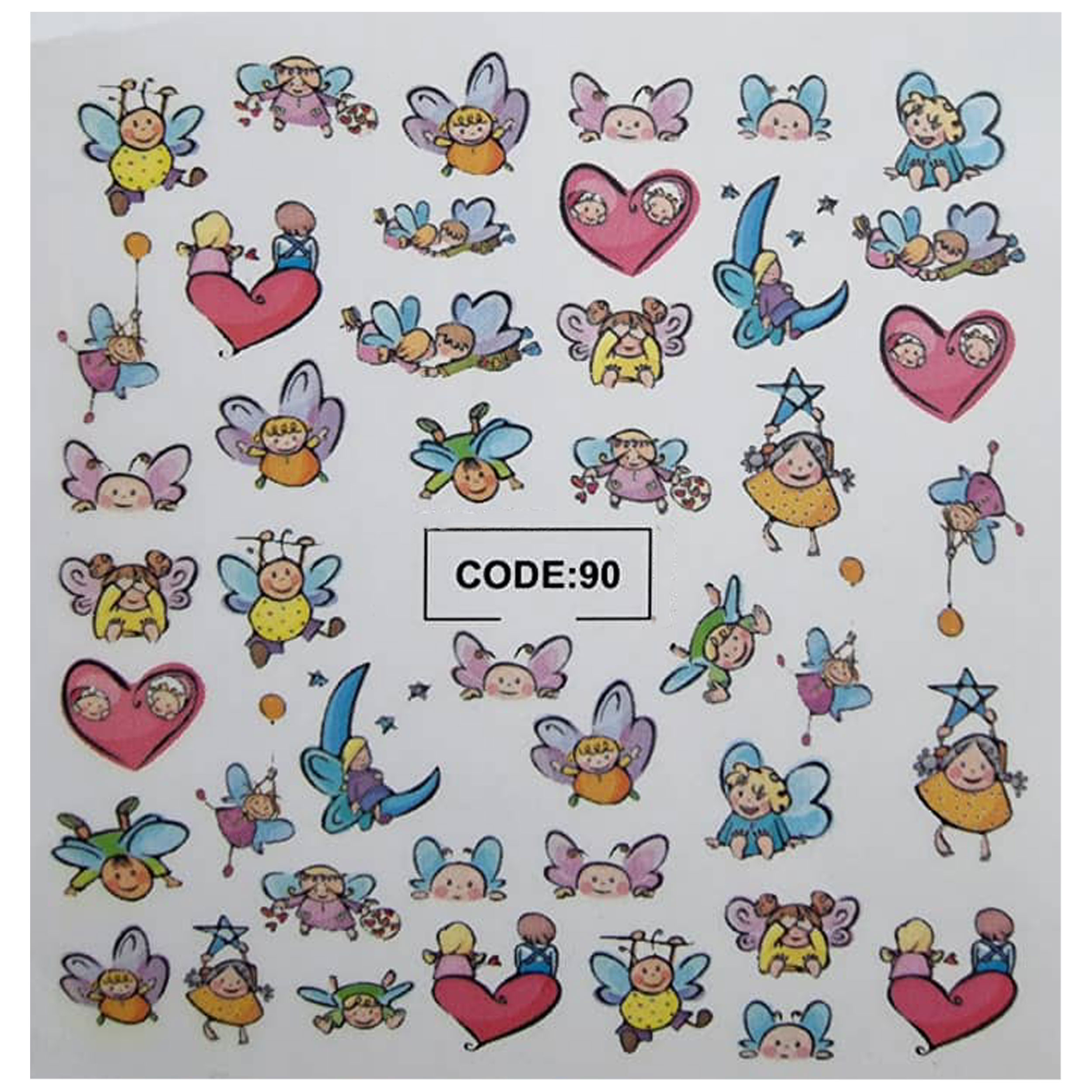 لنز ناخن مدل CODE90