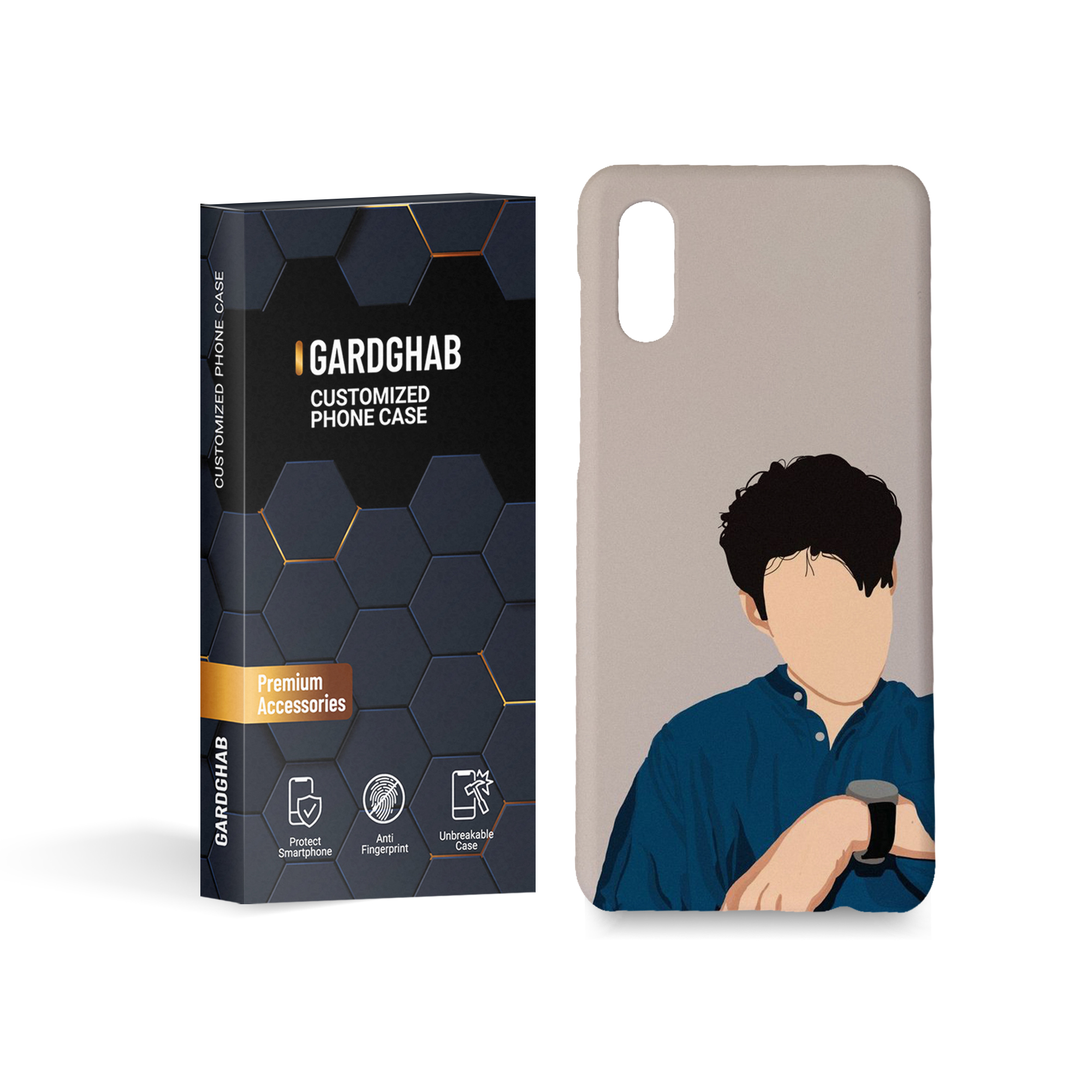 کاور گارد قاب مدل پسرانه مناسب برای گوشی موبایل سامسونگ Galaxy A02