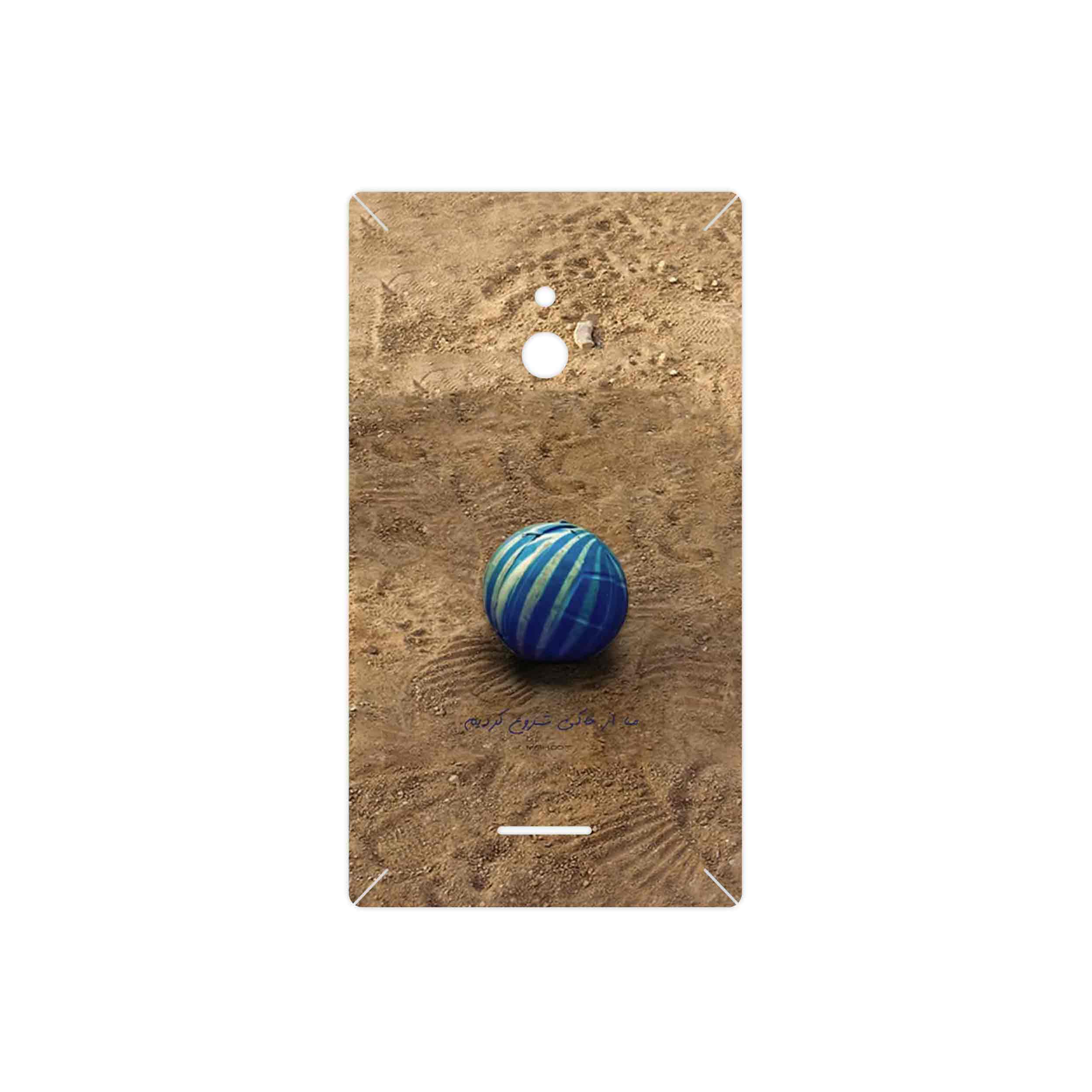برچسب پوششی ماهوت مدل Ball Nostalgia مناسب برای گوشی موبایل نوکیا XL