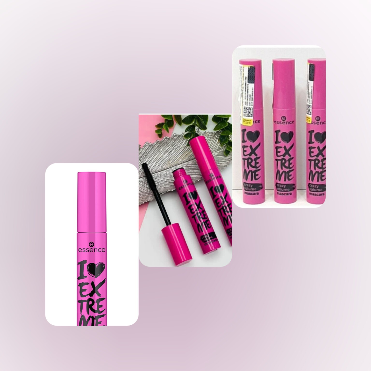 ریمل اسنس صورتی Essence I love extreme