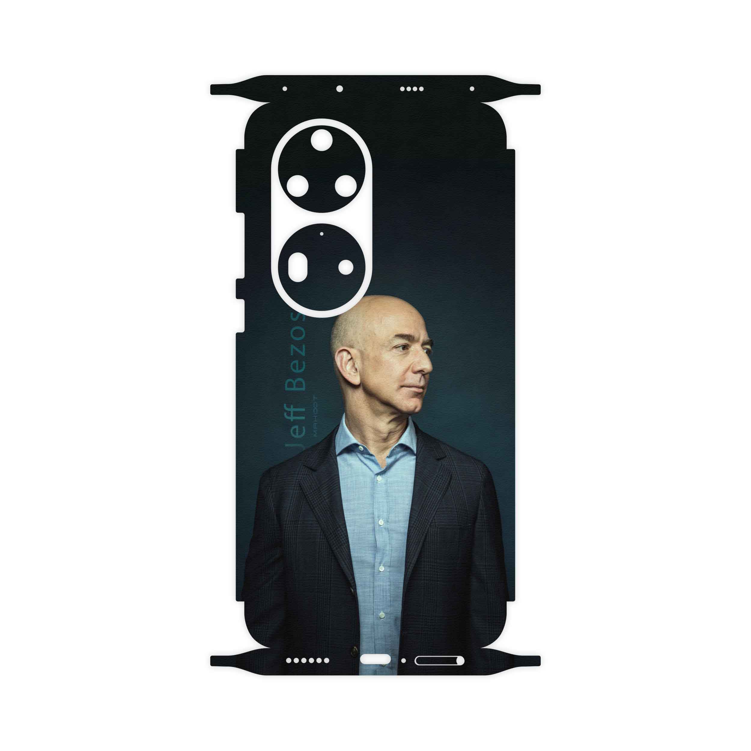 برچسب پوششی ماهوت مدل Jeff-Bezos-FullSkin مناسب برای گوشی موبایل هوآوی P50 Pro