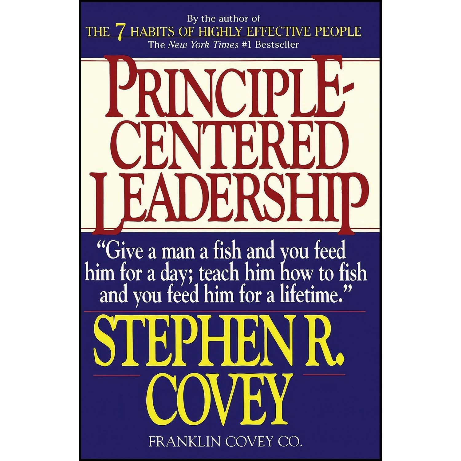 کتاب زبان اصلی PrincipleCentered Leadership اثر Stephen R Covey
