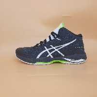 کفش والیبال و هندبال بسکتبال  اسیکس وی سویفت ویتنام  asics vswift ff  کیفیت مستر کوالیتی رنگ مشکی فسفری