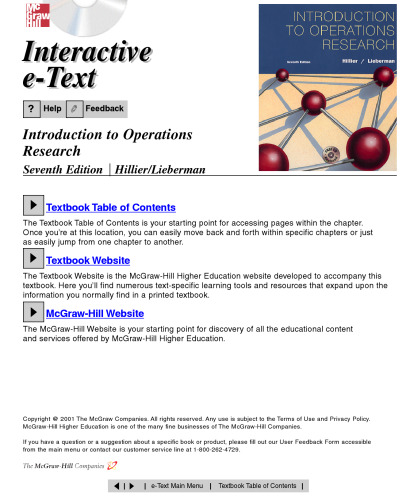 خرید و دانلود نسخه کامل کتاب Introduction to Operations Research, 7th Edition