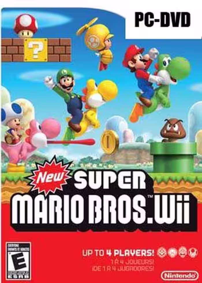 بازی کامپیوتر super mario (nintendo v)