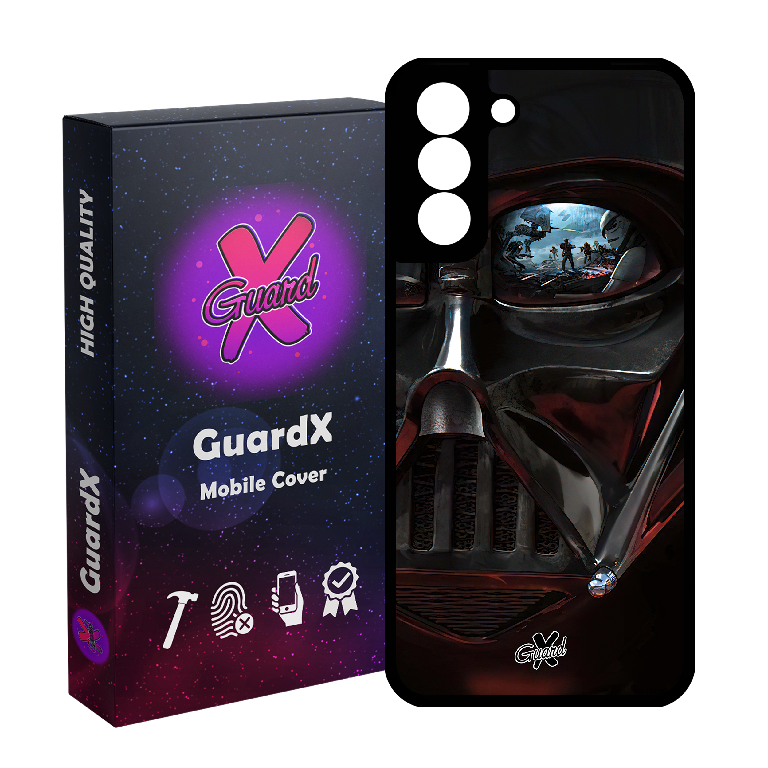 کاور گارد ایکس طرح جنگ ستارگان مدل Glass10480 مناسب برای گوشی موبایل سامسونگ Galaxy S21 FE