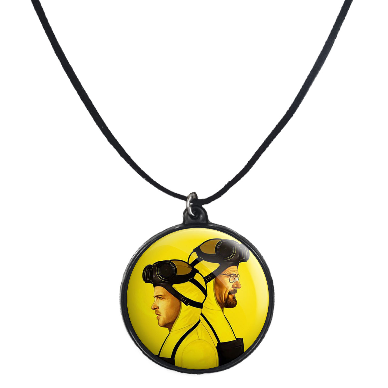 گردنبند پرمانه طرح بریکینگ بد کد pmb.2451 مدل دو طرفه