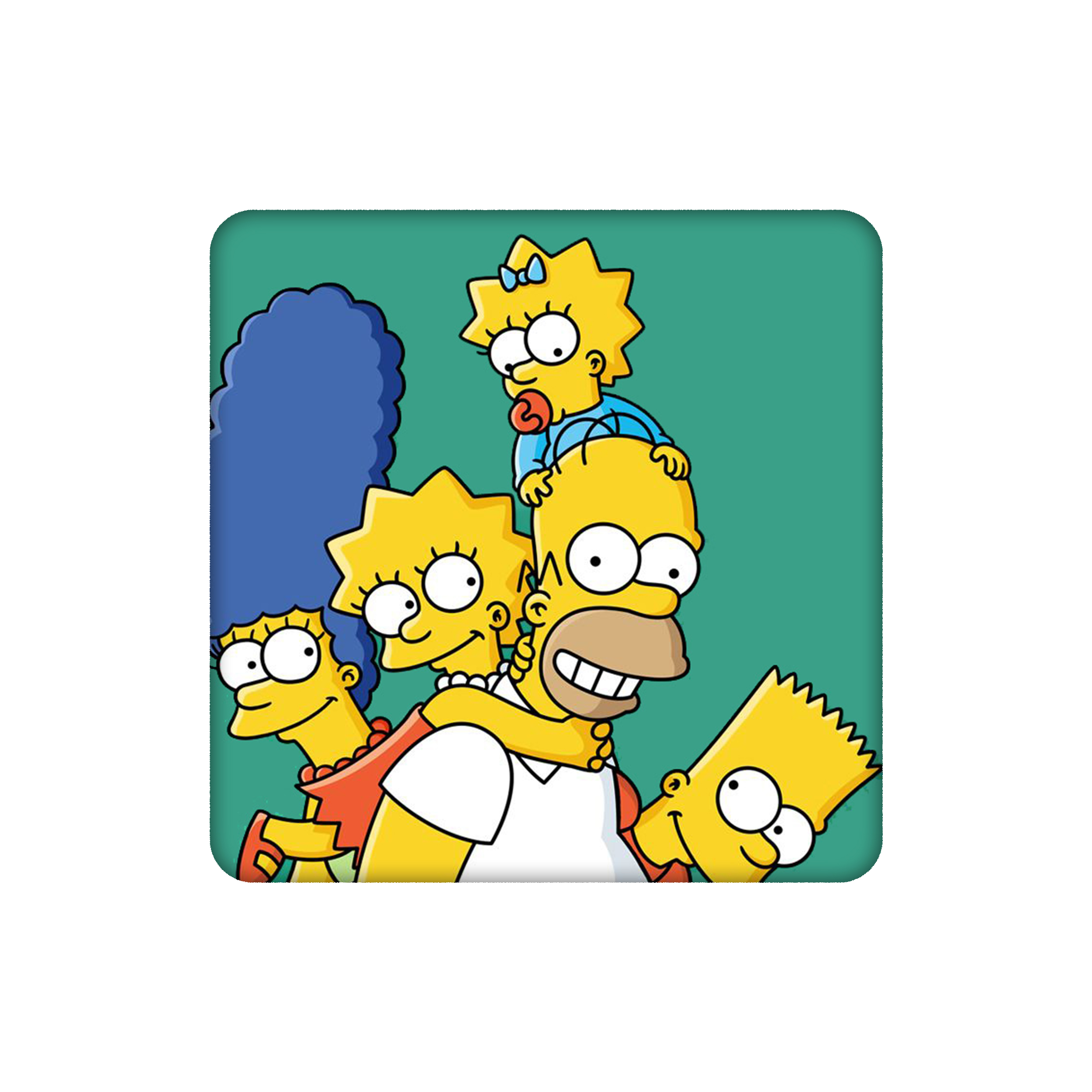 زیرلیوانی طرح سیمپسون ها کد    5083523