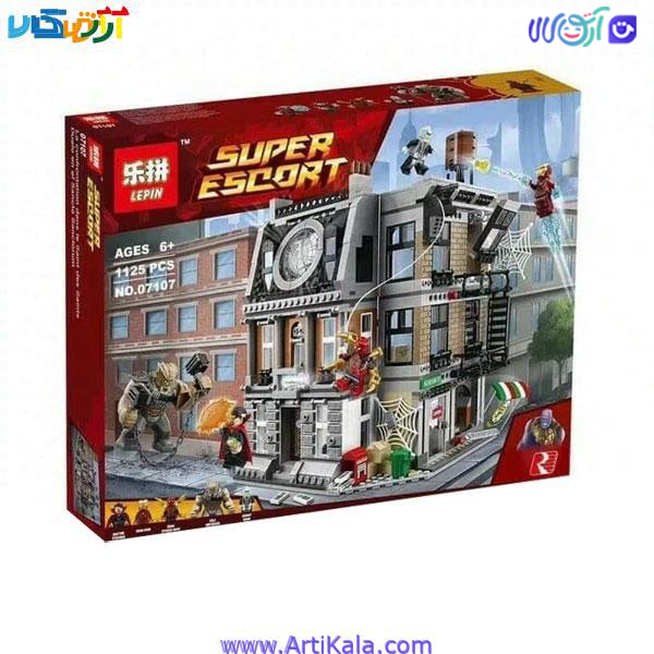 لگو اونجرز در جنگ بی نهایت مدل Lepin 07107 Super Scort