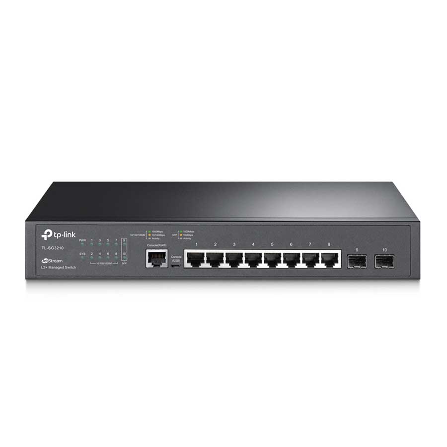 قیمت و خرید سوئیچ 8 پورت گیگابیت و مدیریتی تی پی لینک مدل TL-SG3210 | یاس ارتباط