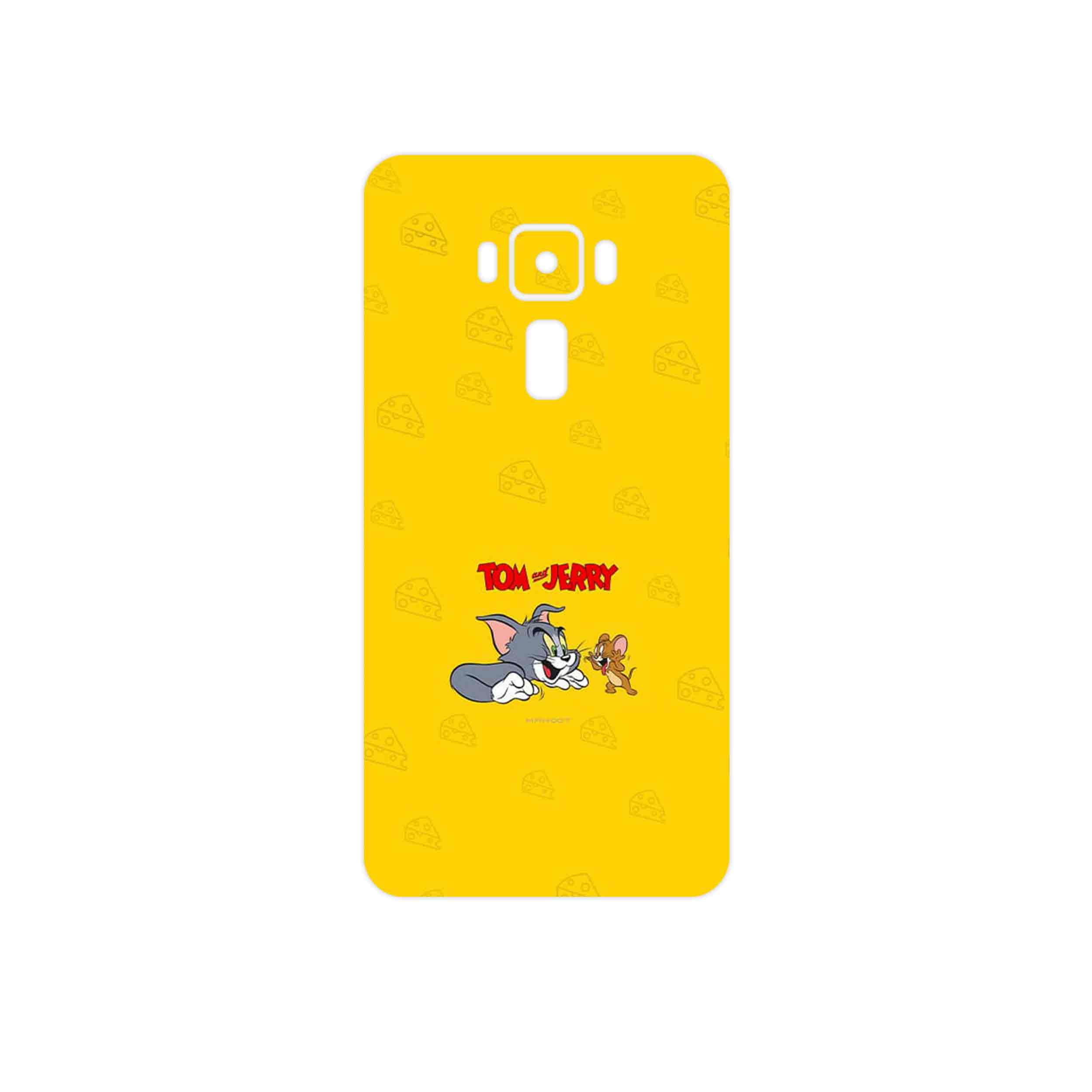 برچسب پوششی ماهوت مدل Tom and Jerry مناسب برای گوشی موبایل ایسوس Zenfone 3 Laser ZC551KL