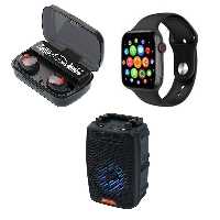پکیج ساعت هوشمند ایرپاد بلوتوثی و اسپیکر مسافرتی 