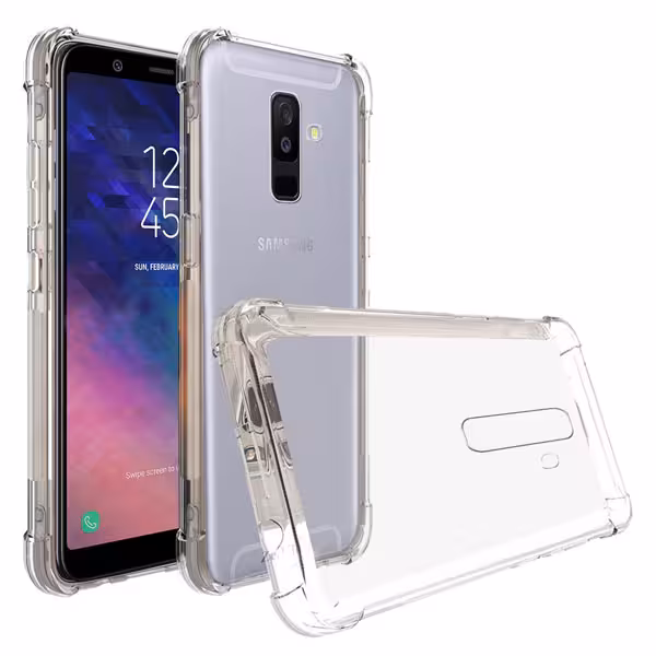 قاب ژله ای ضربه گیر شفاف موبایل سامسونگ A6 Plus