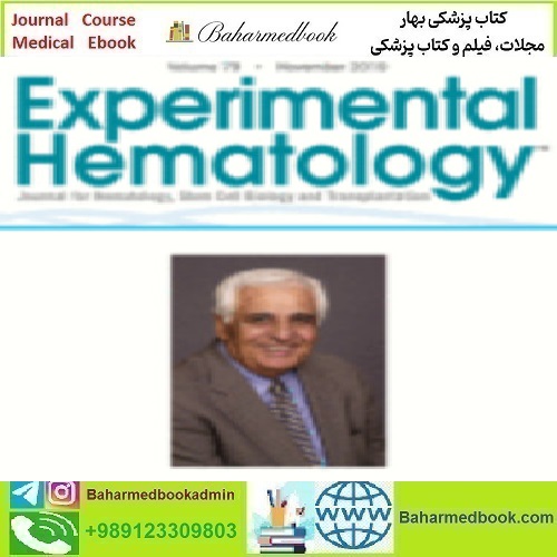 Experimental Hematology Volume 79 2019 TRUE PDF price 4€ - کتاب پزشکی بهار