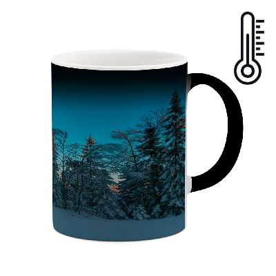 ماگ حرارتی کاکتی طرح منظره مدل mgh13242