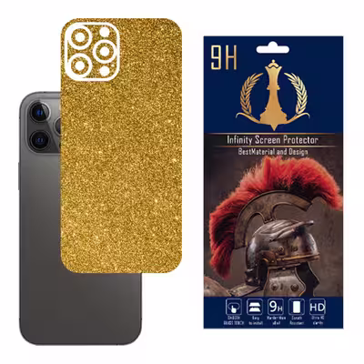 برچسب پوششی اینفینیتی مدل PR MAX مناسب برای گوشی موبایل اپل iPhone 12 PRO MAX به همراه محافظ صفحه نمایش