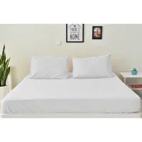 سرویس ملحفه بومرنگ مدل Plain-180 دونفره 3 تکه