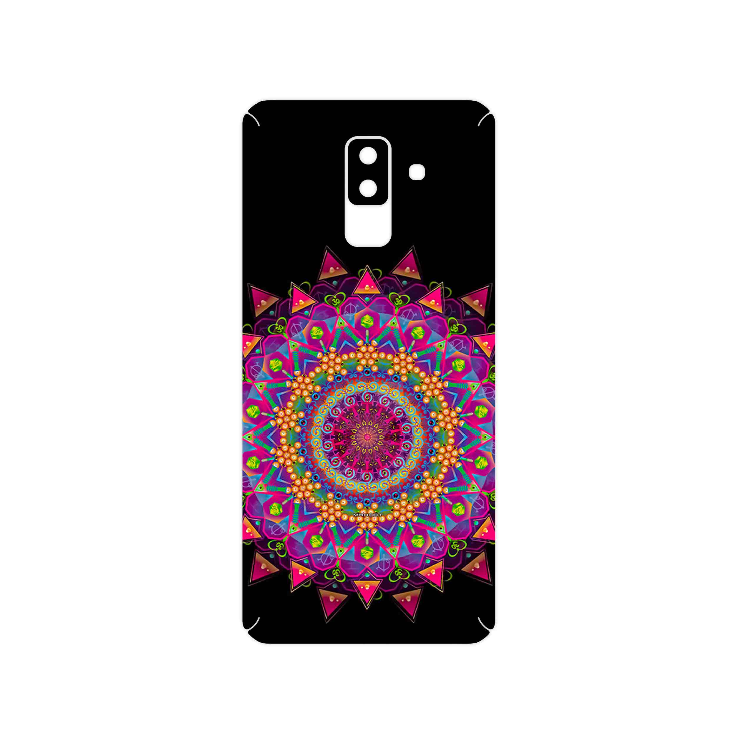 برچسب پوششی ماهوت مدل Mandala Design 5 مناسب برای گوشی موبایل سامسونگ Galaxy A6 Plus 2018