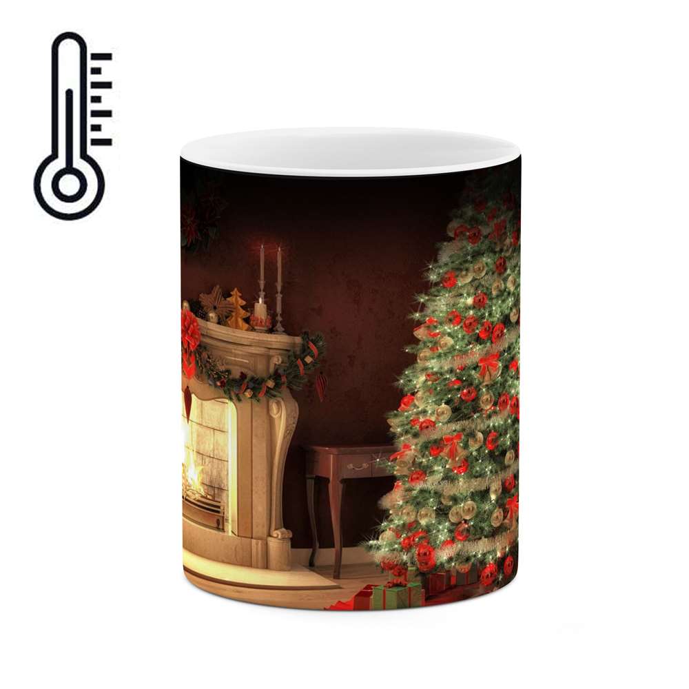 ماگ حرارتی طرح کریسمس مدل mgph14408