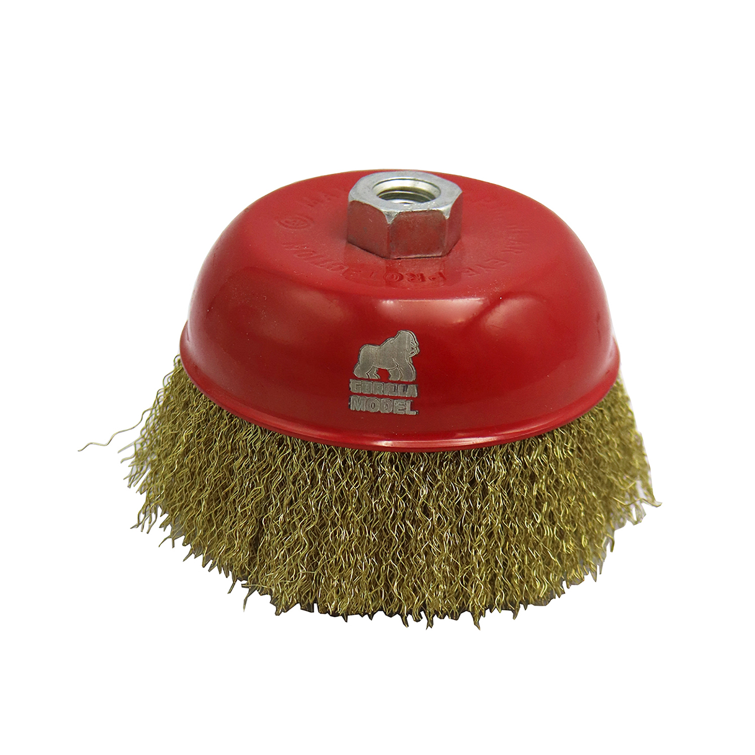 فرچه سیمی کاسه ای مدل گوریلا کد YP-AFSHAN-125MM