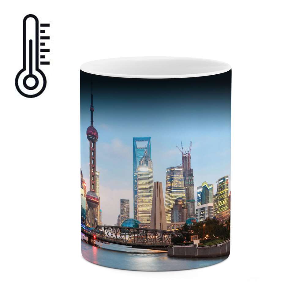 ماگ حرارتی طرح منظره زیبا  مدل mgph13661