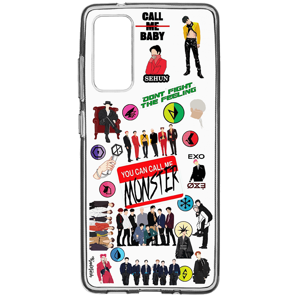 کاور طرح EXO مناسب برای گوشی موبایل سامسونگ Galaxy S20 FE