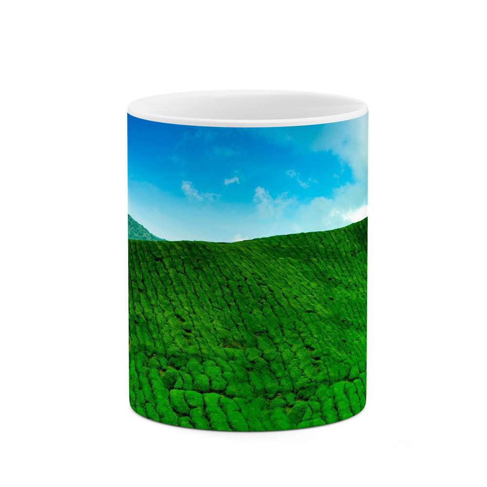 ماگ طرح کوهستان سبز مدل mgs11215