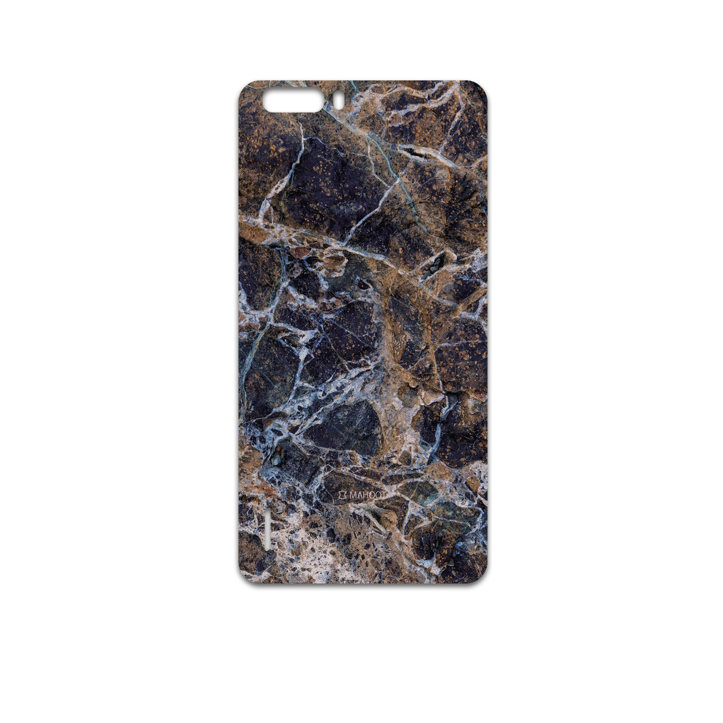 برچسب پوششی ماهوت مدل Earth-White-Marble مناسب برای گوشی موبایل آنر 6 Plus