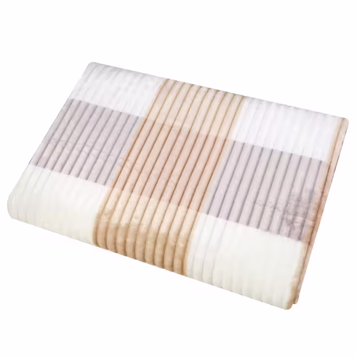 پتو پلیسه مدل ژله ای سایز 220x220 سانتی متر