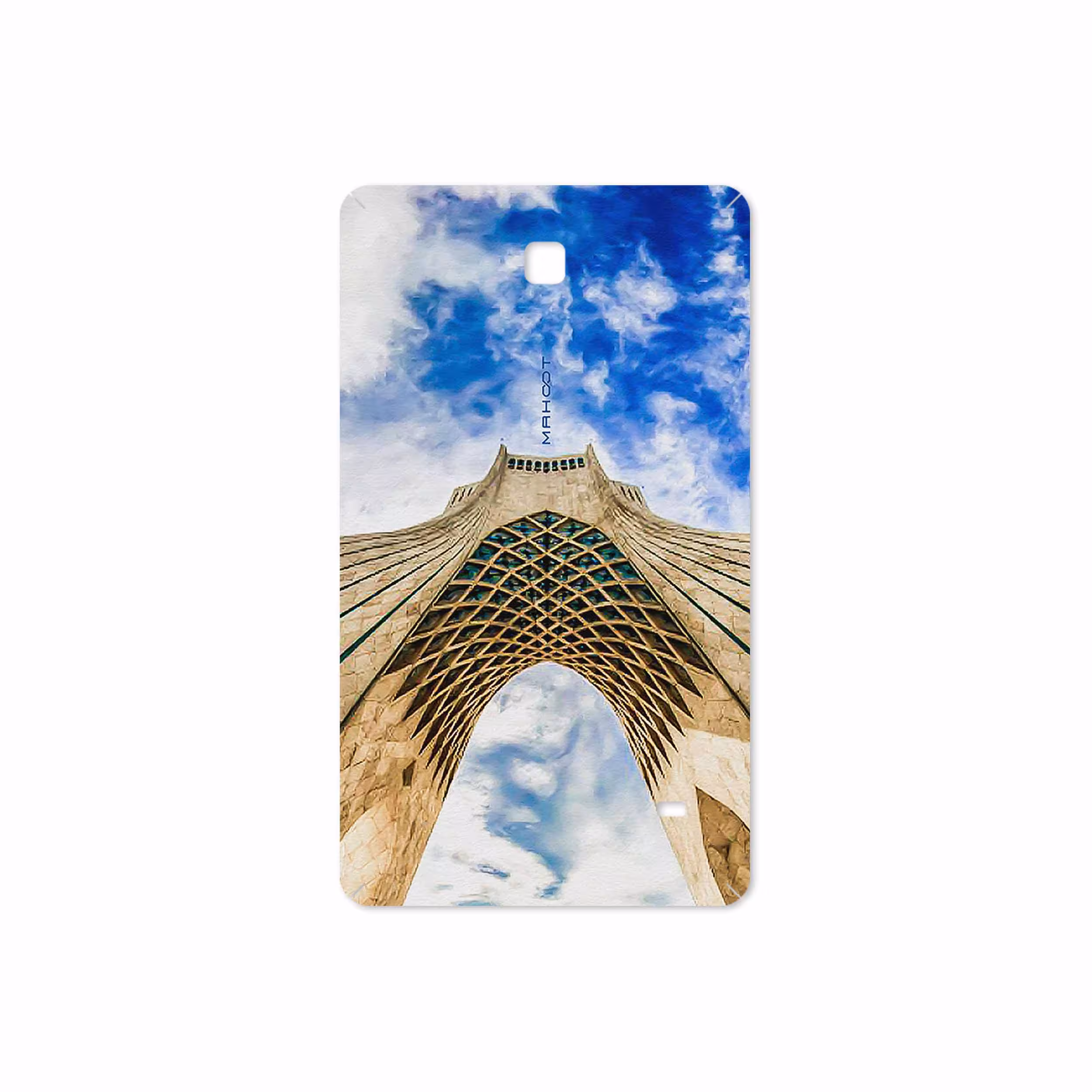 برچسب پوششی ماهوت مدل AZADI-Tower مناسب برای تبلت سامسونگ Galaxy Tab 4 7.0 2014 T231