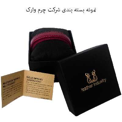 دستبند چرم وارک مدل رهام کد rb217