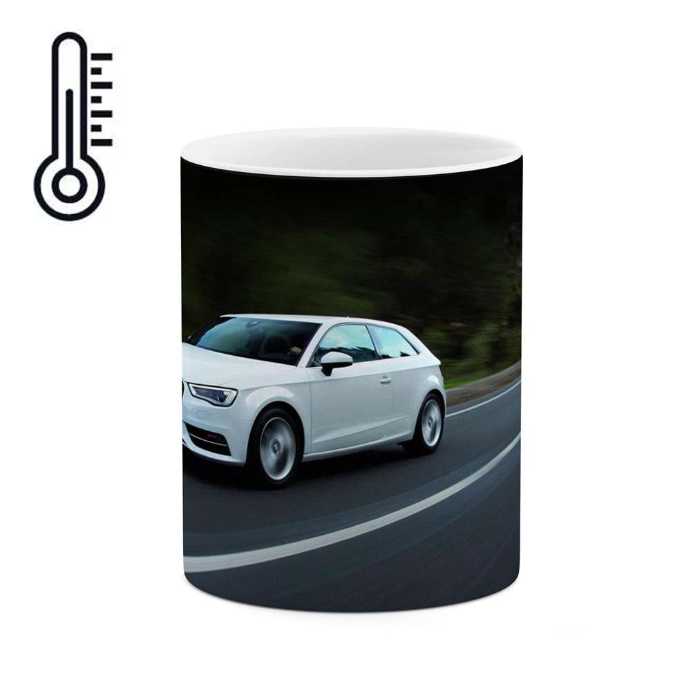 ماگ حرارتی طرح ماشین Audi A3 مدل mgph15192