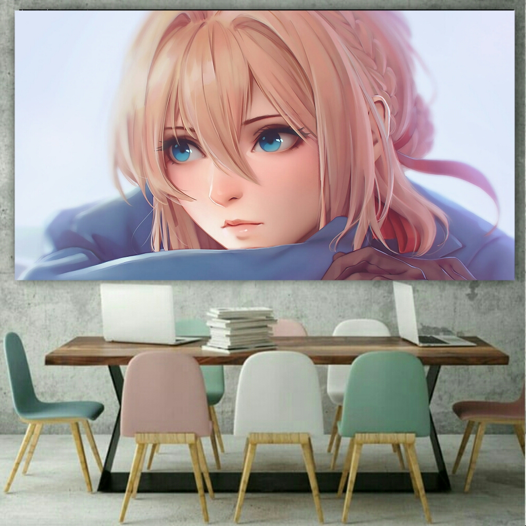 تابلو بوم طرح انیمه مدل نگاه کد AR1840