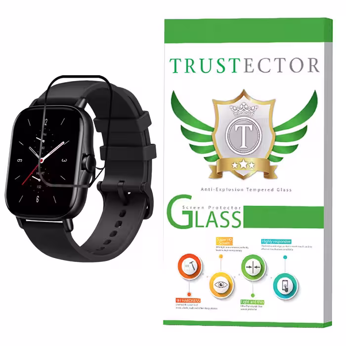 محافظ صفحه نمایش نانو تراستکتور مدل PMTA-Glass مناسب برای ساعت هوشمند آمازفیت GTS 2