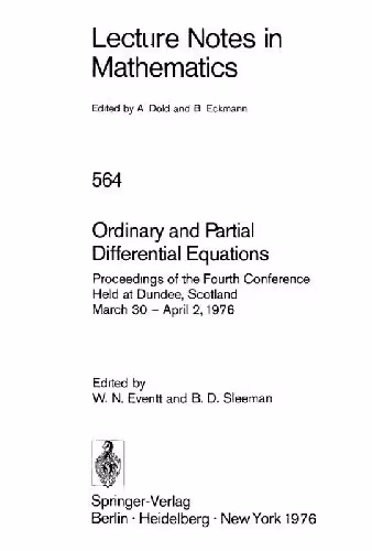 خرید و دانلود نسخه کامل کتاب Ordinary and Partial Differential Equations